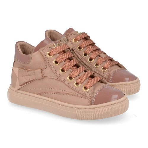 Banaline sneakers roze Meisjes ( - roze sneaker met strikje23222036) - Junior Steps