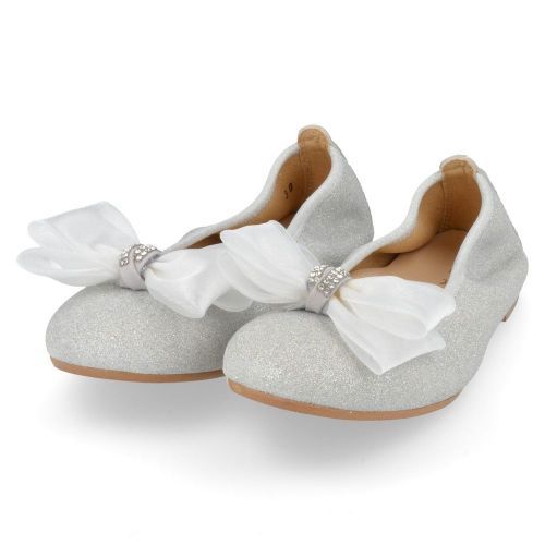 Clarys ballerina Silver Girls (4857) - Junior Steps