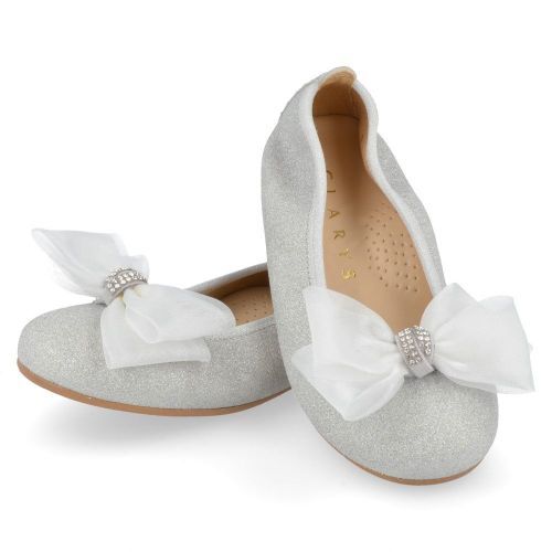 Clarys ballerina Silver Girls (4857) - Junior Steps