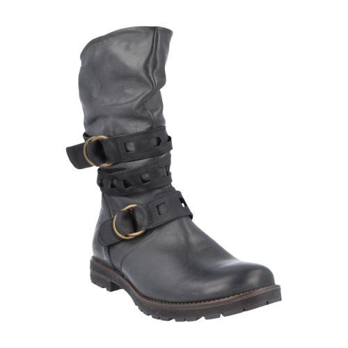 Compagnucci Short boots Black Girls (3554) - Junior Steps