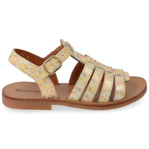 romagnoli sandalen geel