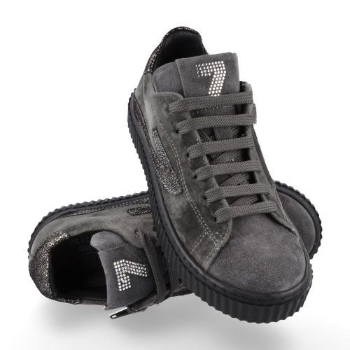 Seven One Seven Sneakers Grey Girls (S1060) - Junior Steps