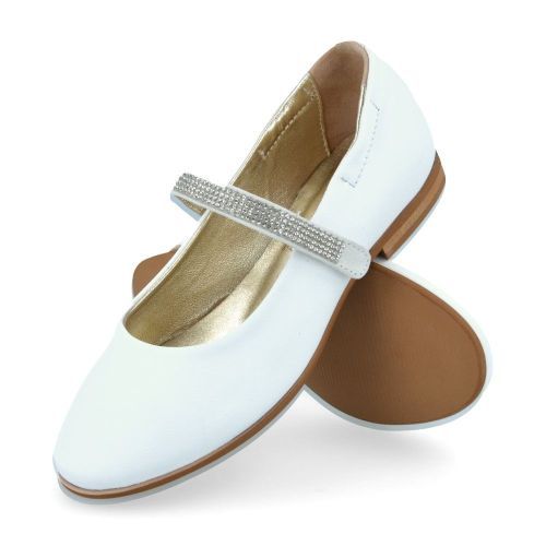 Andrea morelli Ballerine blanc Filles (53280) - Junior Steps
