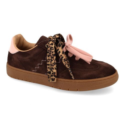 Andrea morelli sneakers bruin Meisjes (Sneaker donker bruin - 53478) - Junior Steps