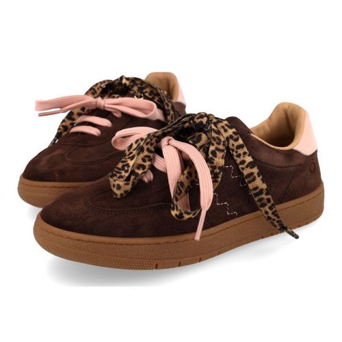 Andrea morelli sneakers bruin Meisjes (Sneaker donker bruin - 53478) - Junior Steps
