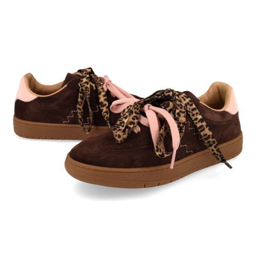 Andrea morelli sneakers bruin Meisjes (Sneaker donker bruin - 53478) - Junior Steps