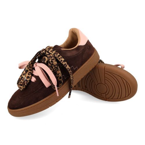 Andrea morelli sneakers bruin Meisjes (Sneaker donker bruin - 53478) - Junior Steps