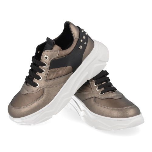 Andrea morelli sneakers brons Meisjes ( - sneaker met plateauzool51007) - Junior Steps