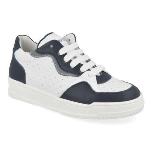 Andrea morelli sneakers blauw Jongens ( - wit/blauwe sneaker52571) - Junior Steps