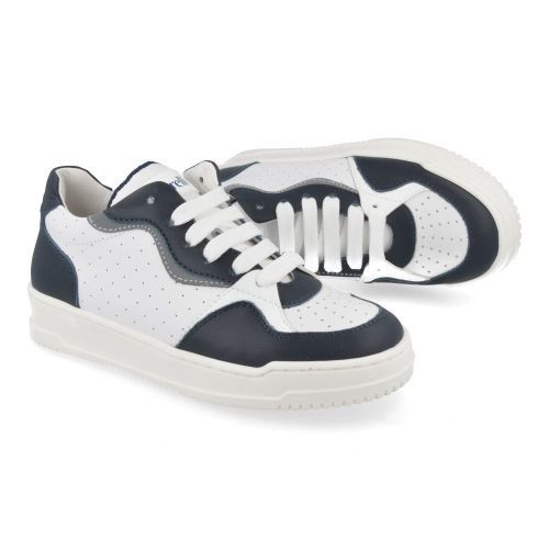 Andrea morelli sneakers blauw Jongens ( - wit/blauwe sneaker52571) - Junior Steps