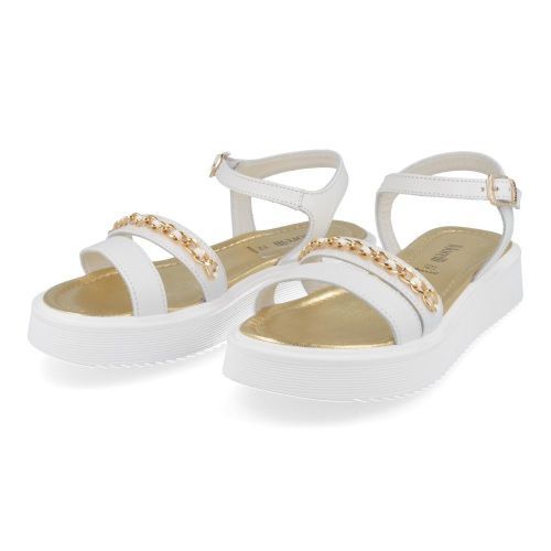 Andrea morelli sandalen wit Meisjes ( - witte sandaal52090) - Junior Steps