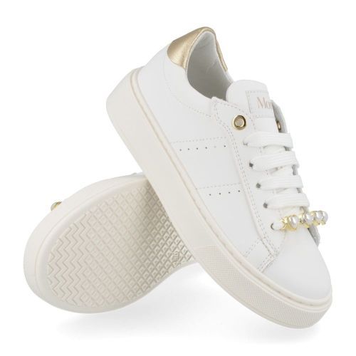Andrea morelli sneakers wit Meisjes ( - witte sneaker 52371) - Junior Steps