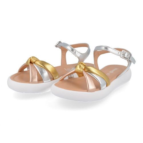 Andrea morelli sandalen zilver Meisjes ( - zilveren sandaal52082) - Junior Steps