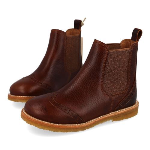 Angulus laarzen kort bruin Meisjes (bruine korte laars  - 6185-202) - Junior Steps