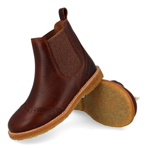 Angulus laarzen kort bruin Meisjes (bruine korte laars  - 6185-202) - Junior Steps