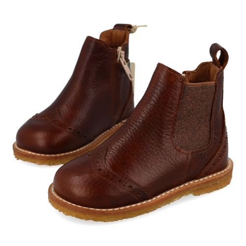 Angulus laarzen kort bruin Meisjes (Bruine korte laars  - 6186-101) - Junior Steps