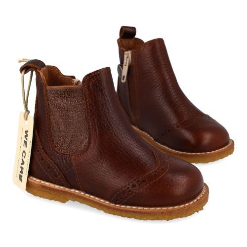 Angulus laarzen kort bruin Meisjes (Bruine korte laars  - 6186-101) - Junior Steps