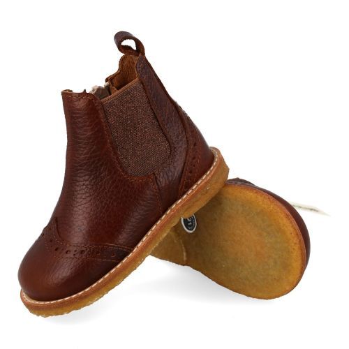 Angulus laarzen kort bruin Meisjes (Bruine korte laars  - 6186-101) - Junior Steps