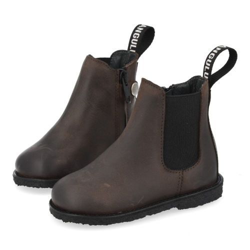 Angulus laarzen kort bruin  (bruine korte laars  - 6153-101) - Junior Steps