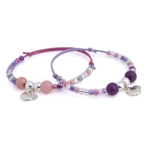 Pipkits Bracelets lila Girls (Friendship bracelet kid) - Junior Steps