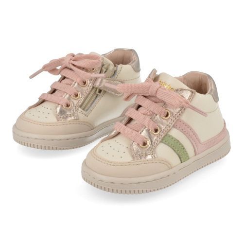 Babybotte sneakers beige Meisjes ( - beige sneakertje met stootneus4040B128) - Junior Steps