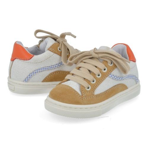 Babybotte sneakers beige Jongens (beige sneakertje - 8314B026) - Junior Steps