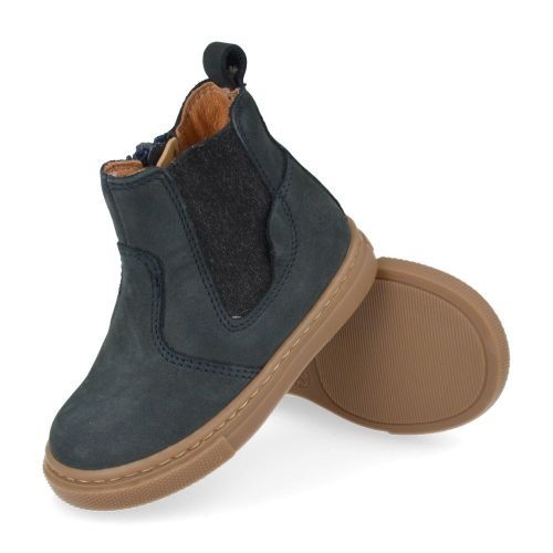 Babybotte laarzen kort blauw  (blauw korte laarsje - 7079B002) - Junior Steps