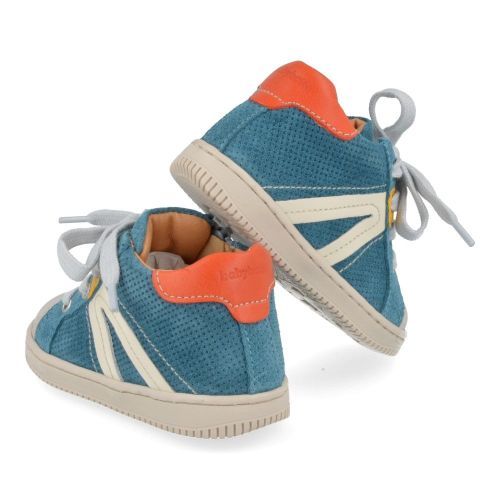 Babybotte sneakers blauw Jongens ( - blauw sneakertje met stootneus4111B179) - Junior Steps