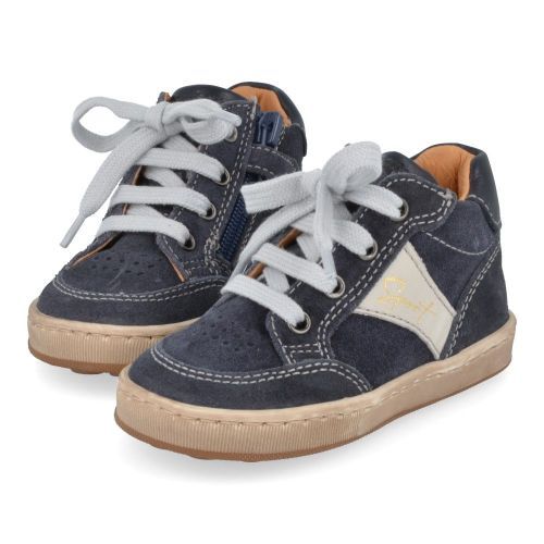 Babybotte sneakers blauw Jongens ( - blauw sneakertje5079B002) - Junior Steps