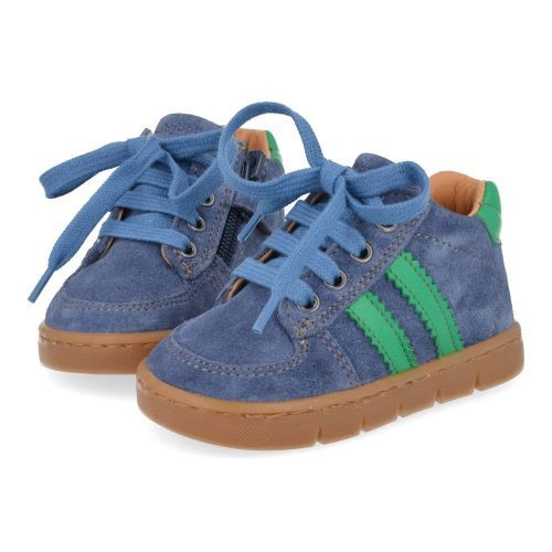 Babybotte sneakers blauw Jongens (blauw sneakertje - 7052B086) - Junior Steps