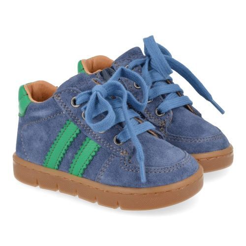 Babybotte sneakers blauw Jongens (blauw sneakertje - 7052B086) - Junior Steps