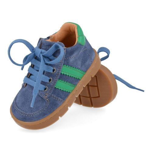 Babybotte sneakers blauw Jongens (blauw sneakertje - 7052B086) - Junior Steps