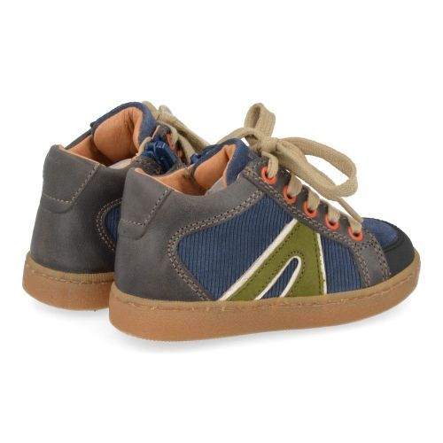 Babybotte sneakers blauw Jongens (blauw sneakertje - 7091B086) - Junior Steps