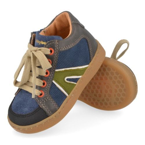 Babybotte sneakers blauw Jongens (blauw sneakertje - 7091B086) - Junior Steps