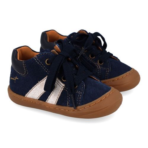 Babybotte sneakers blauw Jongens (blauw sneakertje - 9012B086) - Junior Steps