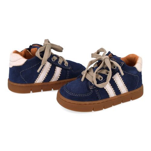 Babybotte sneakers blauw Jongens (blauw sneakertje - 9061B086) - Junior Steps