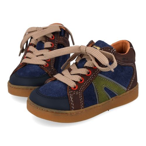 Babybotte Baskets Bleu Garçons (9135B086) - Junior Steps