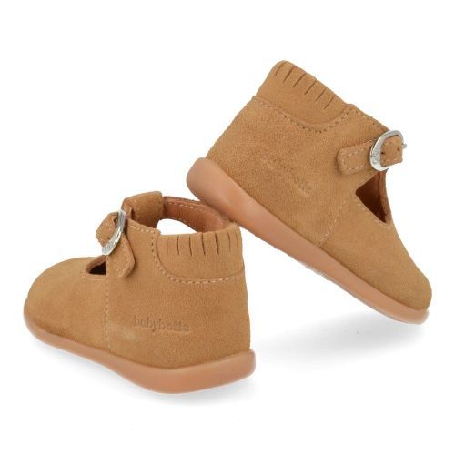 Babybotte ballerina cognac  (cognac bandschoentje - 8077B084) - Junior Steps