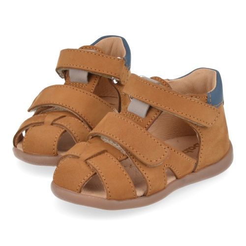Babybotte sandalen cognac Jongens ( - cognac gesloten sandaaltje9064) - Junior Steps