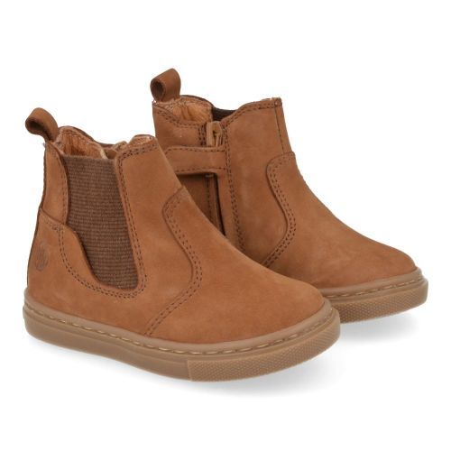 Babybotte Short boots cognac  (7079B061) - Junior Steps