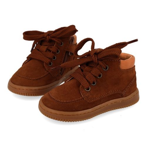Babybotte Baskets cognac Garçons (9021B138) - Junior Steps