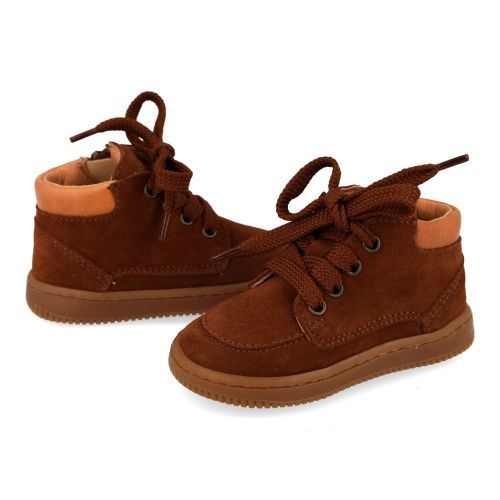Babybotte Baskets cognac Garçons (9021B138) - Junior Steps