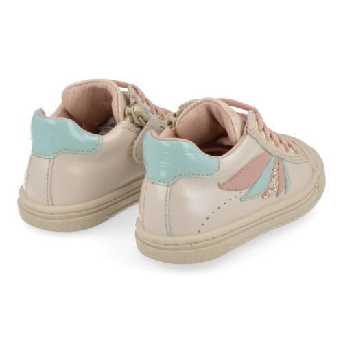 Babybotte sneakers ecru Meisjes ( - ecru sneakertje met beschermde stootneus4201B124) - Junior Steps