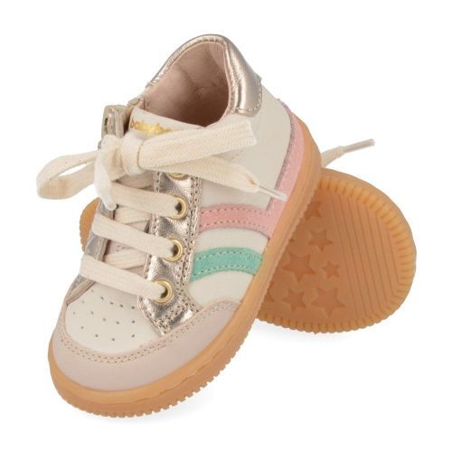 Babybotte Baskets écru Filles (6024B028) - Junior Steps