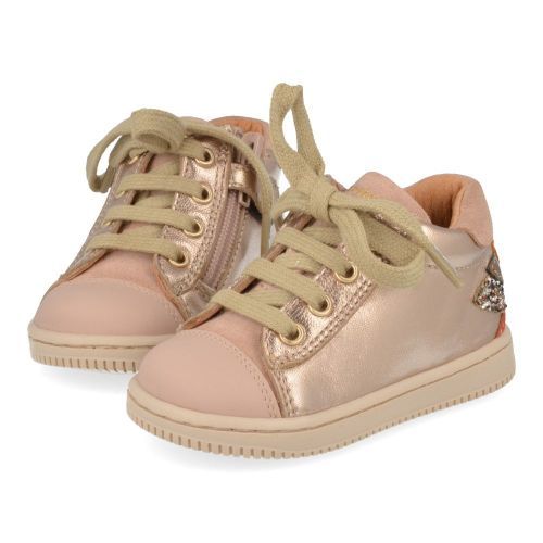 Babybotte sneakers GOUD Meisjes (goud sneakertje met beschermde top - 7009B087) - Junior Steps