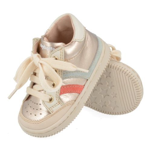 Babybotte sneakers GOUD Meisjes ( - goud sneakertje met stootneus4040B024) - Junior Steps