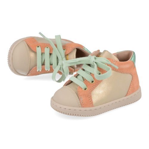 Babybotte sneakers GOUD Meisjes ( - goud sneakertje met stootneus6022B124) - Junior Steps