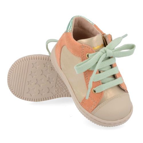 Babybotte sneakers GOUD Meisjes ( - goud sneakertje met stootneus6022B124) - Junior Steps