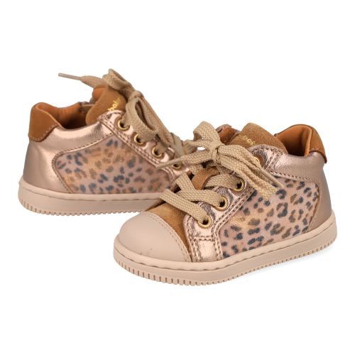 Babybotte sneakers beige Meisjes (goud sneakertje - 9018B066) - Junior Steps