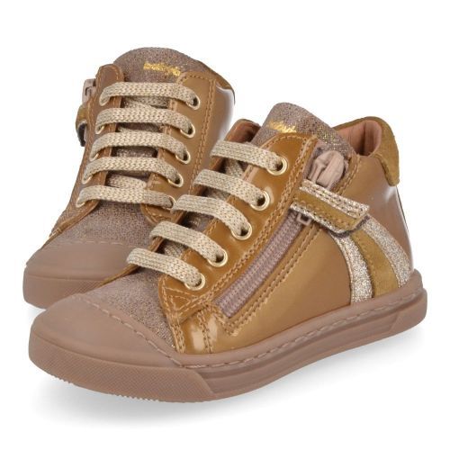 Babybotte sneakers GOUD Meisjes ( - gouden sneakertje met bescherm neus3322B076) - Junior Steps